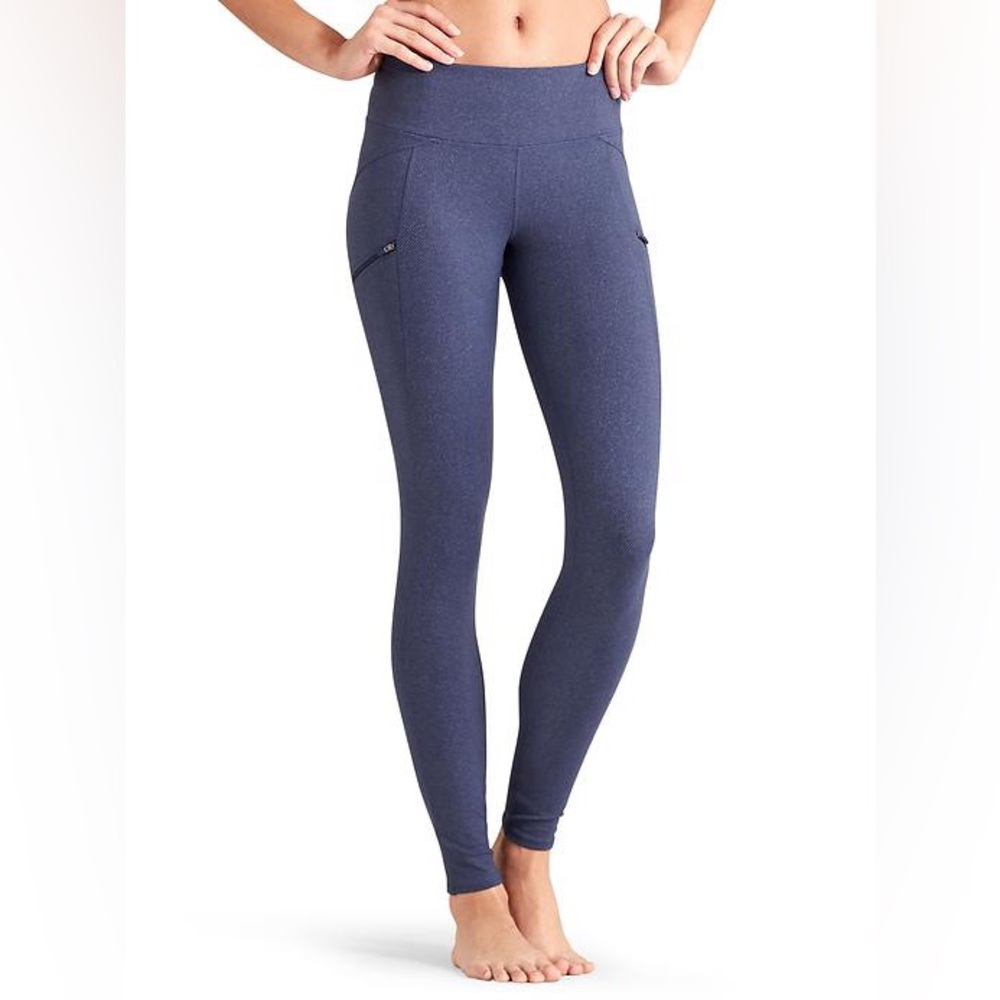 Athleta Pixy Drifter Performance Tights Deep Indigo PS